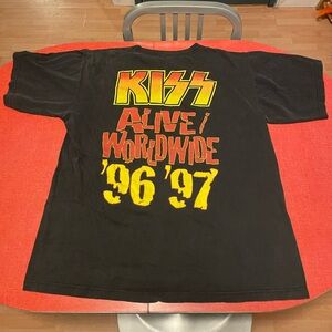 Original KISS Alive concert shirt.  1996.
